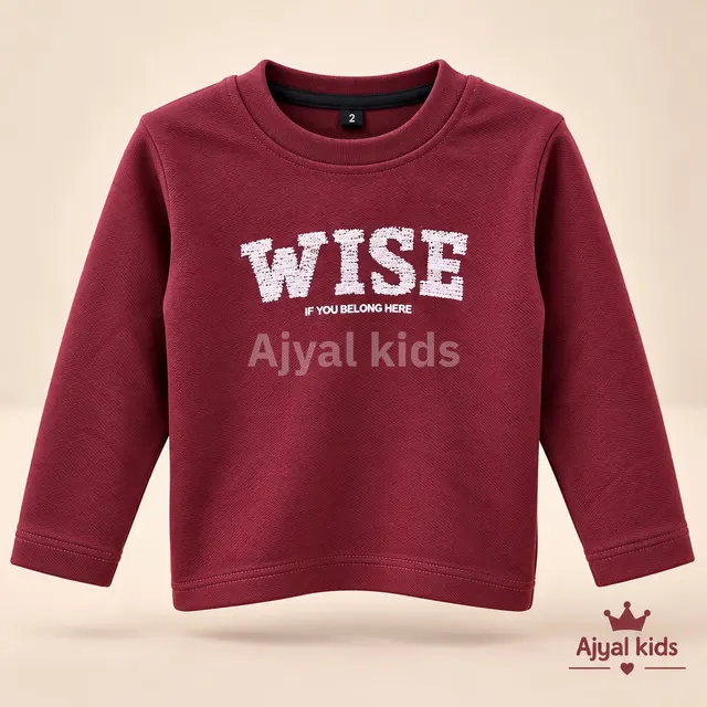 بلوزه ولادي  wise خريفي