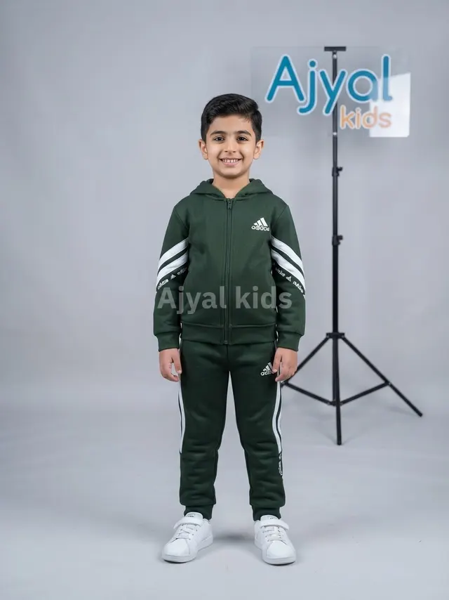 تريننغ فوتر سحاب مبطن نمر ٢-١٠ adidas