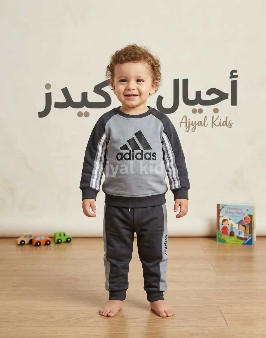ترينغ بيبي فوتر مبطن ADIDAS ١٢-٣٠ شهر