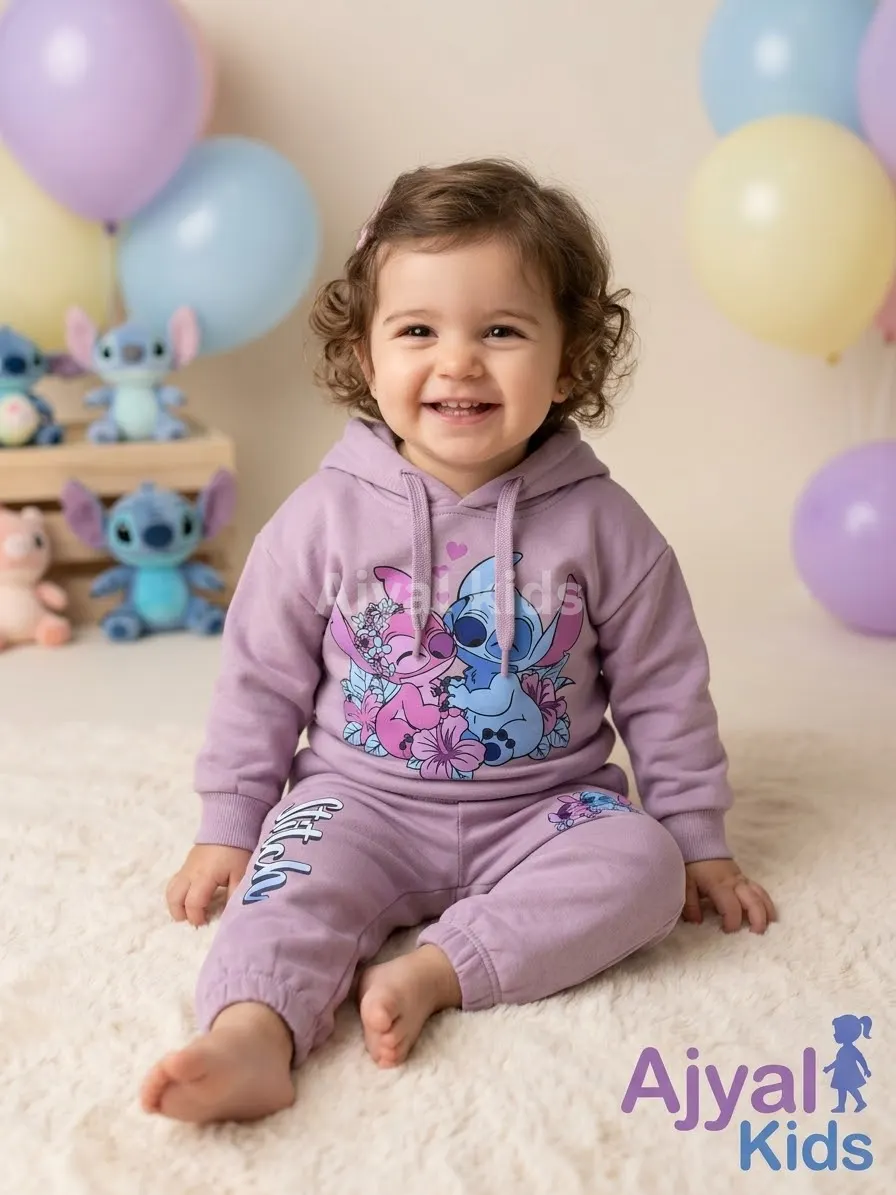 تريننغ بيبي فوتر مبطن ١٢-٣٠ شهر Stitch