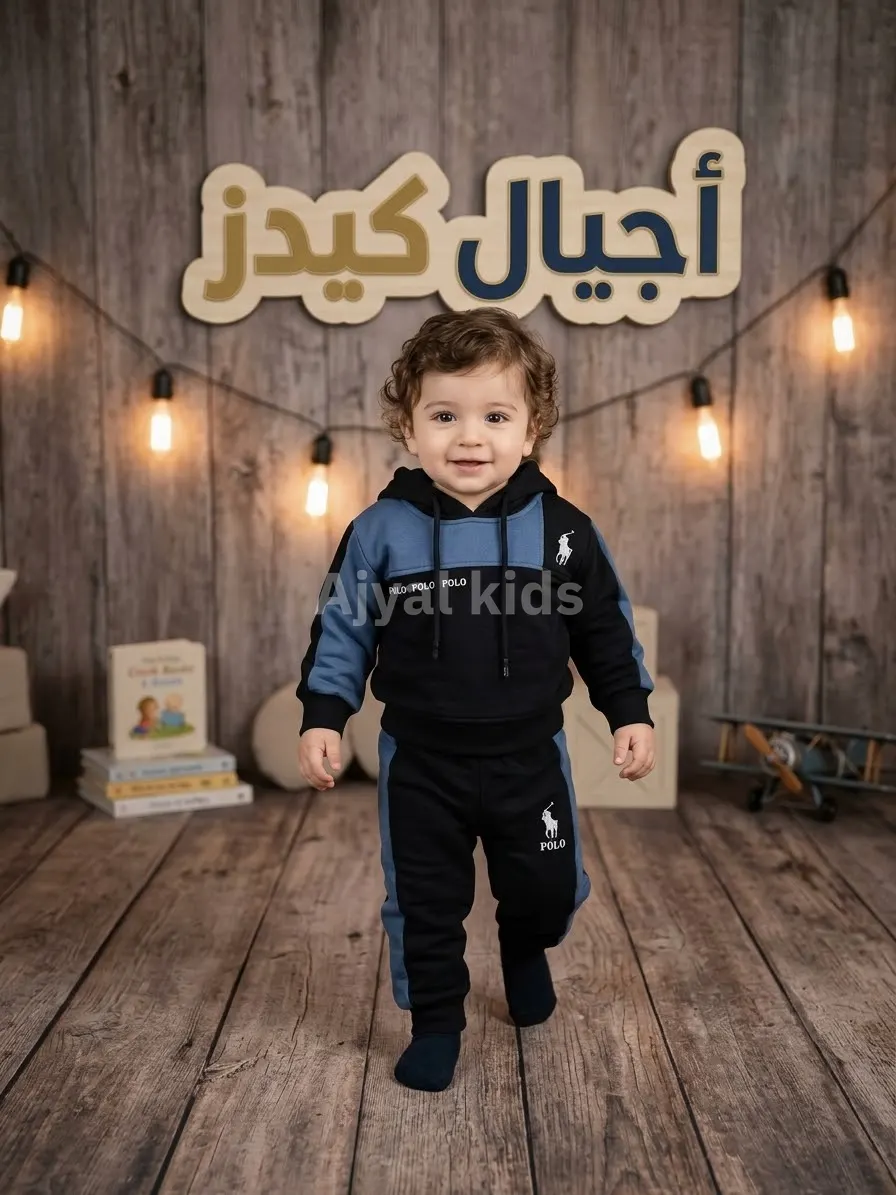 ترينغ  فوتر بيبي مبطن POLO ١٢-٣٠ شهر