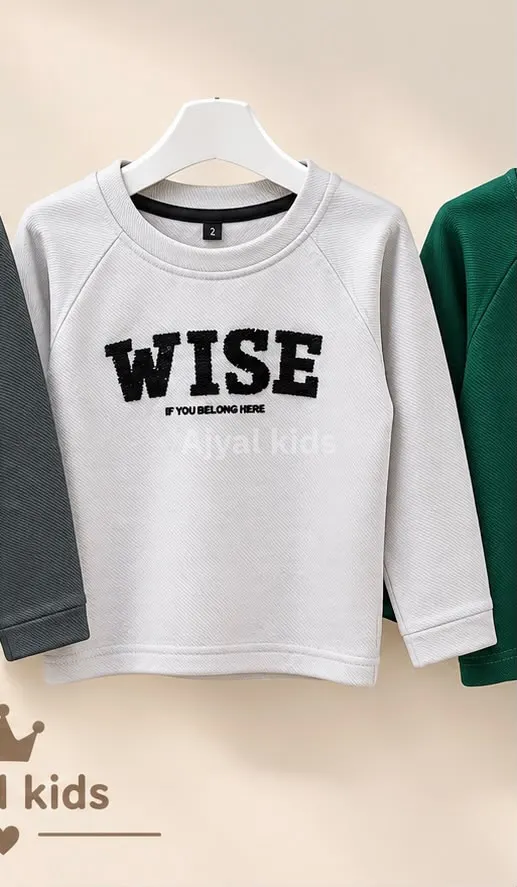 بلوزه ولادي wise خريفي