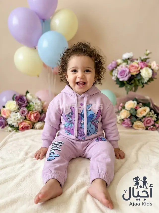 تريننغ بيبي فوتر مبطن ١٢-٣٠ شهر Stitch